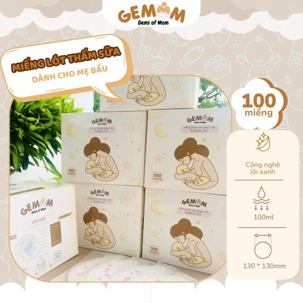 Thấm sữa 100 miếng - Hình ảnh 2