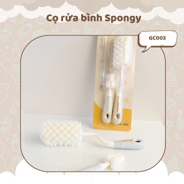 Bộ cọ rửa bình Spongy