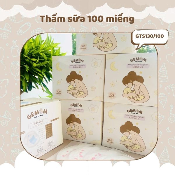 Thấm sữa 100 miếng