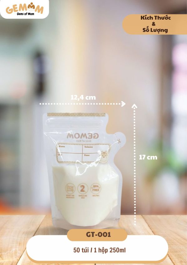 Túi trữ sữa 250ml - Hình ảnh 3