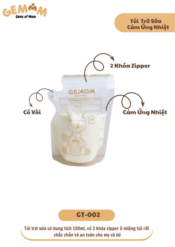 Túi trữ sữa 150ml - Hình ảnh 6