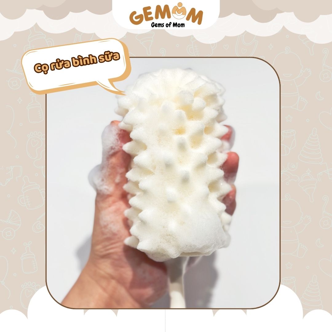 Bộ cọ rửa bình Spongy - GC-003 - Ảnh 3