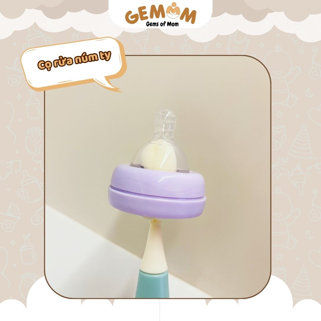 Bộ cọ rửa bình Spongy - GC-003 - Ảnh 4